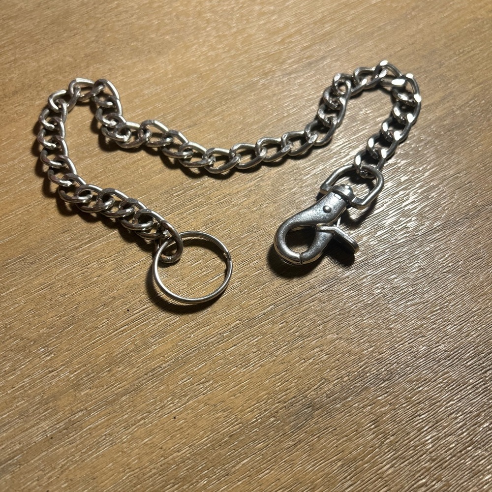 Silver Chain Keychain